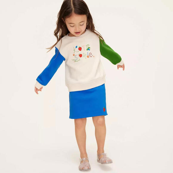 Toddler‎ Fleece Tumbler Skort - kate spade new york x Target Blue Size 18 Months - Picture 4 of 4